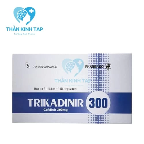 Trikadinir 300 - Thuốc điều trị các viêm, nhiễm trùng